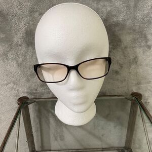 Bulova Massy Eye Frames only Women Brown Tortoise Full Rim Rectangle 53-16-135